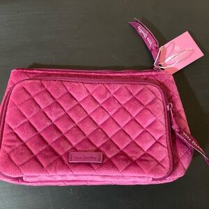 Vera Bradley Compact Organizer Magenta Majesty nwt
